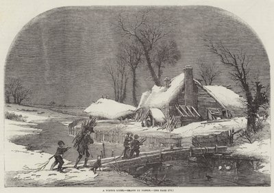 Una scena invernale da Myles Birket Foster